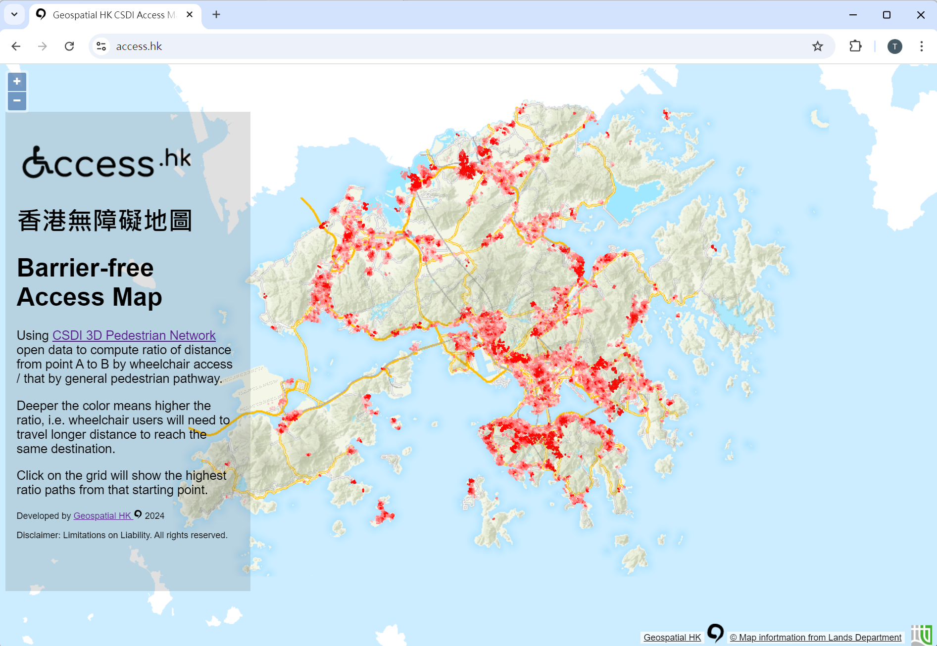 Hong Kong Access Map