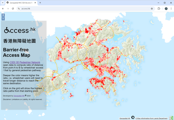 Hong Kong Access Map